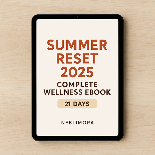 SUMMER RESET 2025  21-Day Wellness Plan (Digital Download)