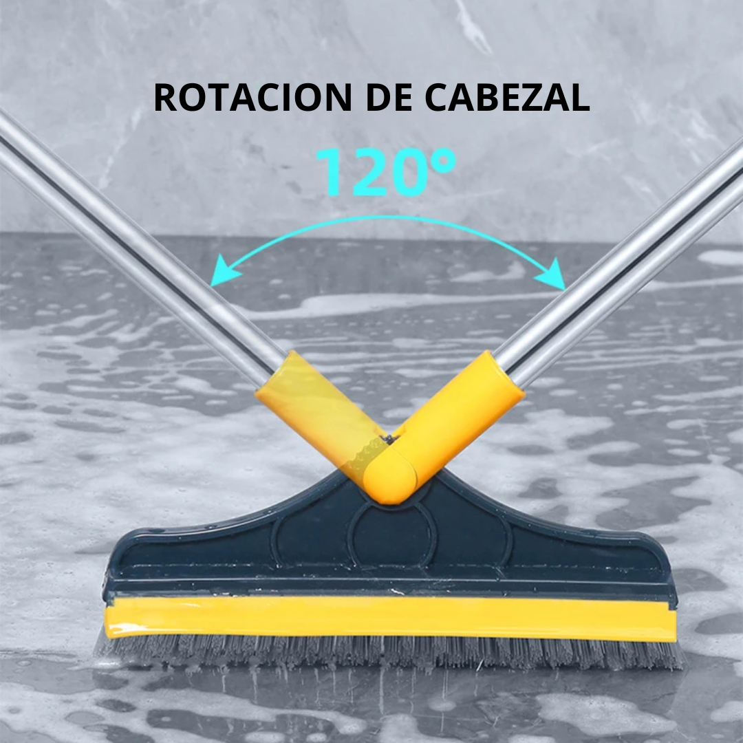 PureClean Wand - Cepillo de limpieza 2 en 1 ajustable de 120°