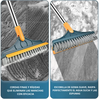 PureClean Wand - Cepillo de limpieza 2 en 1 ajustable de 120°